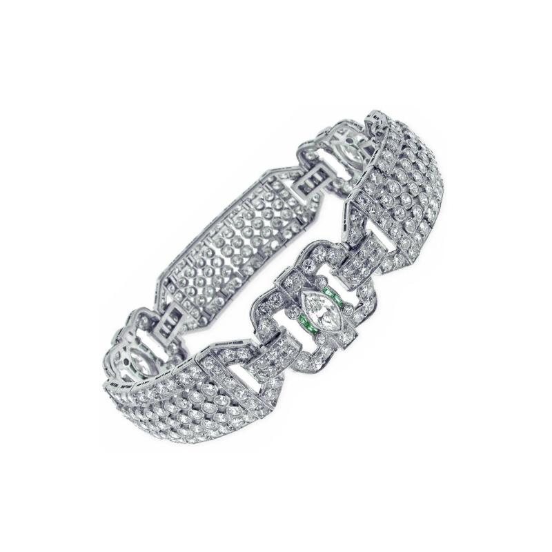 1920s Diamond Bracelet