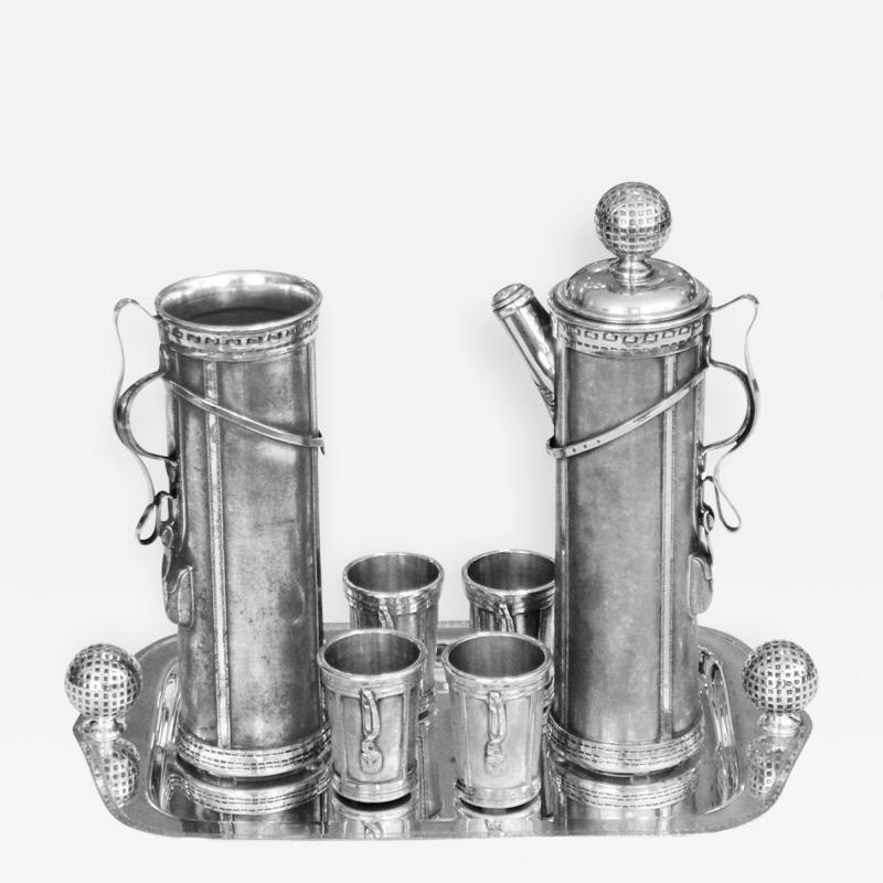 1926 Derby Golf Bag Cocktail Shaker Set