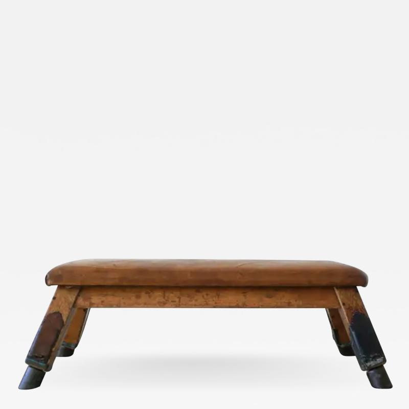 1930S BELGIAN GYM BENCH
