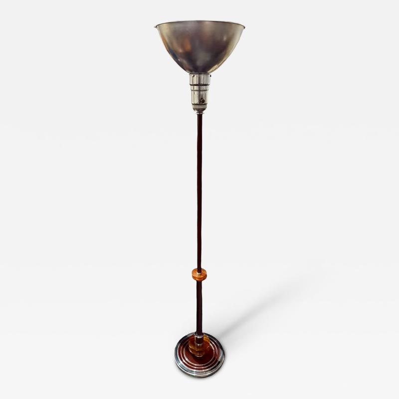 1930s Art Deco Modernist Floor Lamp