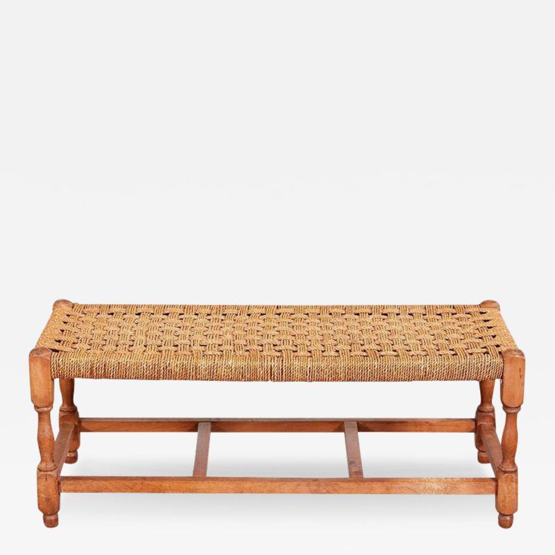 1930s English Rope Bench