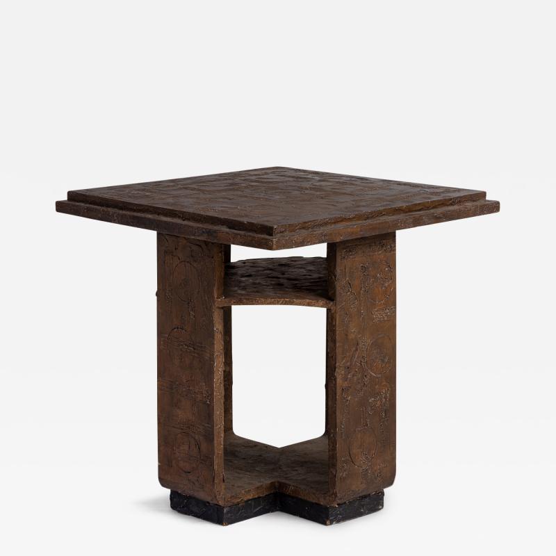 1930s Italian Square Side table