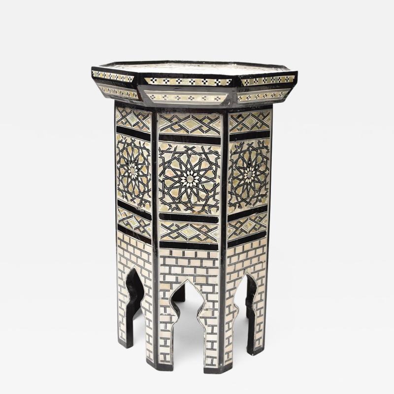 1930s Mother of Pearl side table