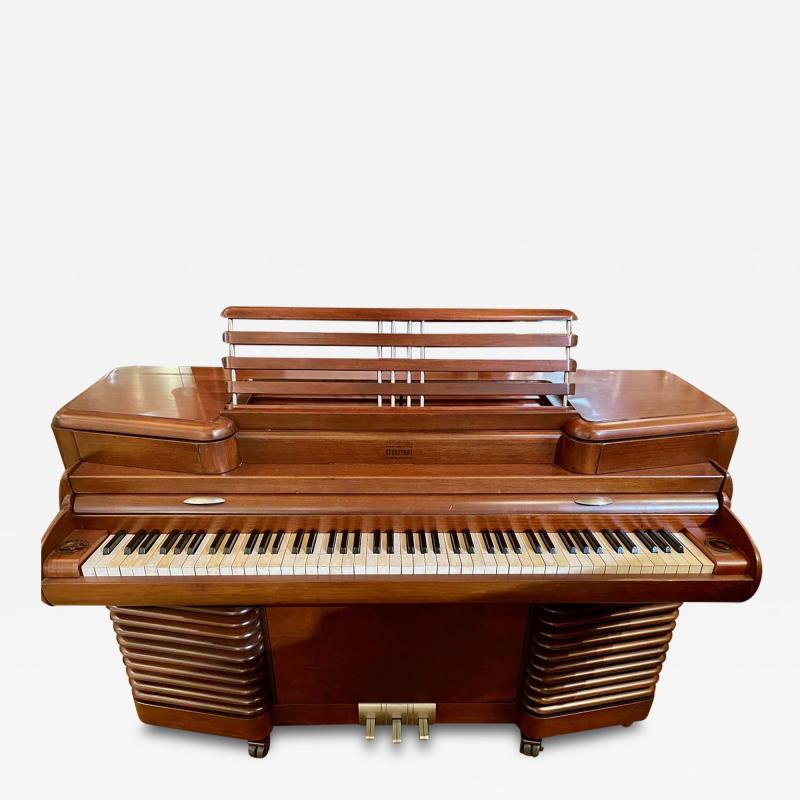 1939 Art Deco Original Story Clark Storytone Electric Piano and Bench