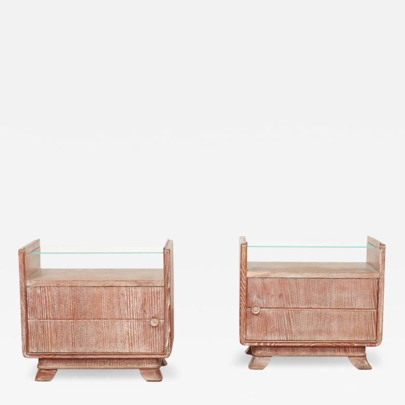 1940S ITALIAN NIGHTSTANDS