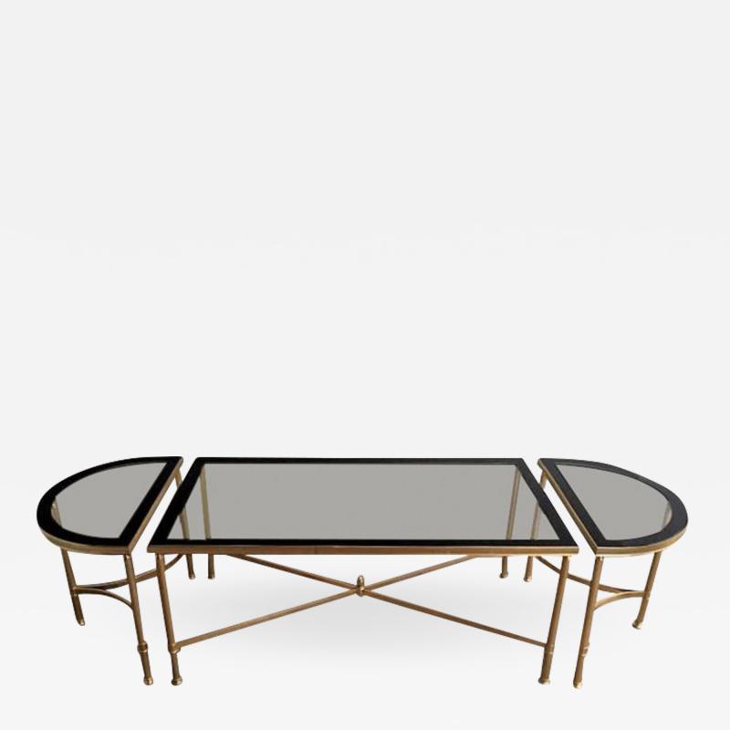 1940S TRIPARTITE COFFEE TABLE