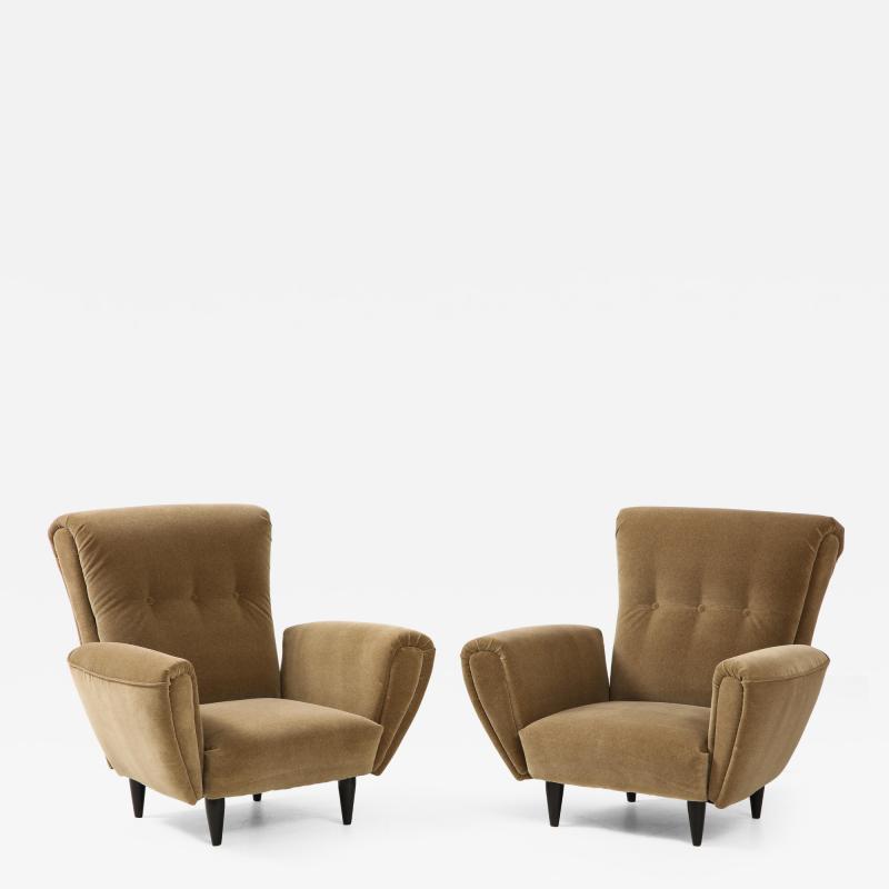1940s Art Deco Italian Lounge Chairs