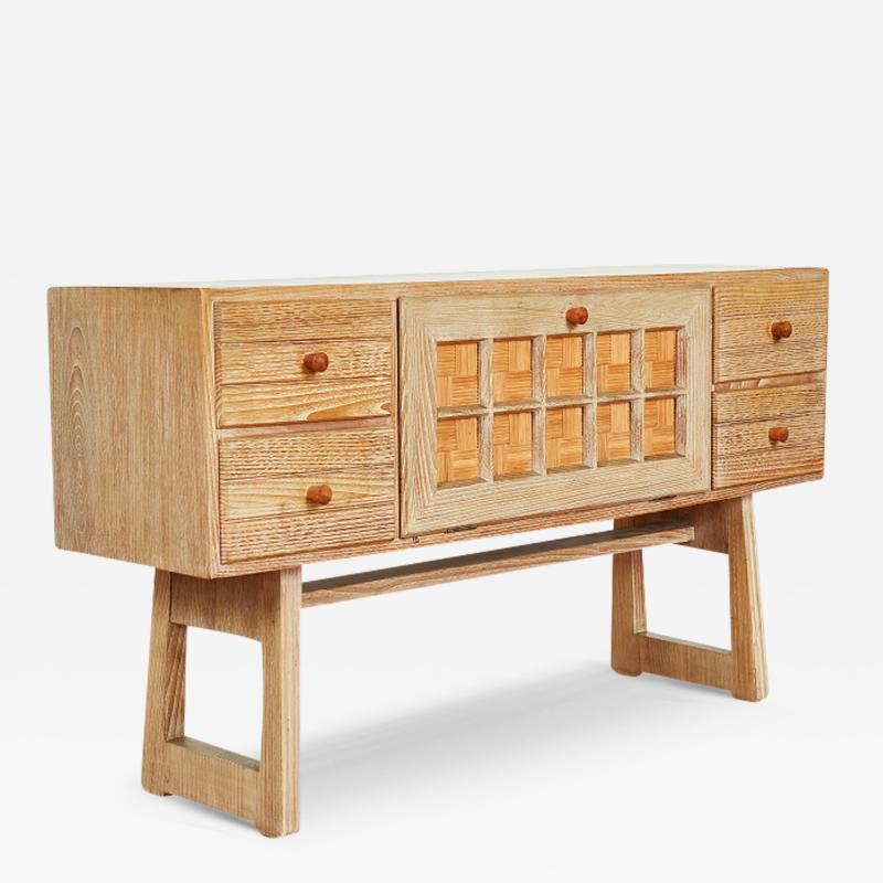 1950S ITALIAN OAK SIDEBOARD