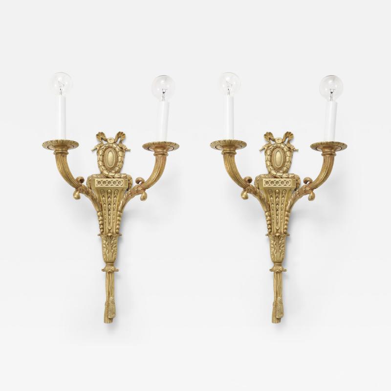 1950s French Bronze Sconces