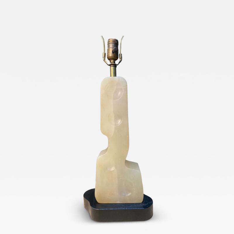 1950s Italian Alabaster table lamp by Maurizio Tempestini