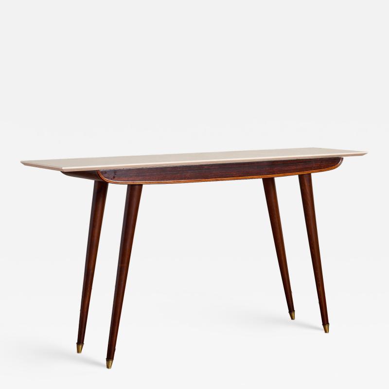 1950s Italian Marble Console