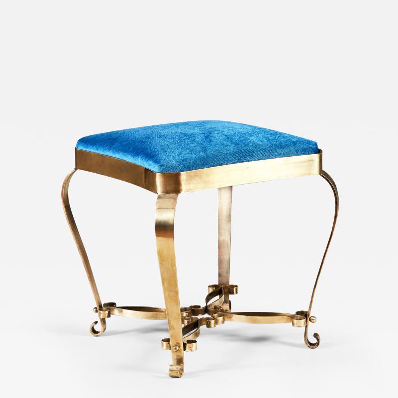 1950s Italian brass stool