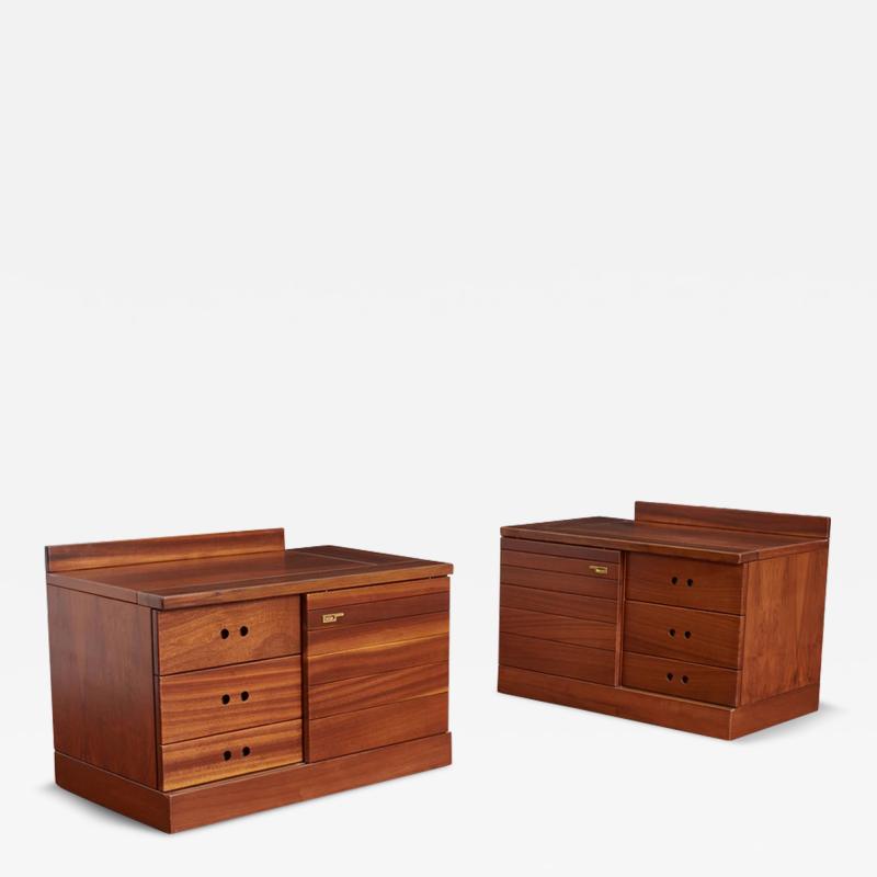 1960S ITALIAN NIGHTSTANDS