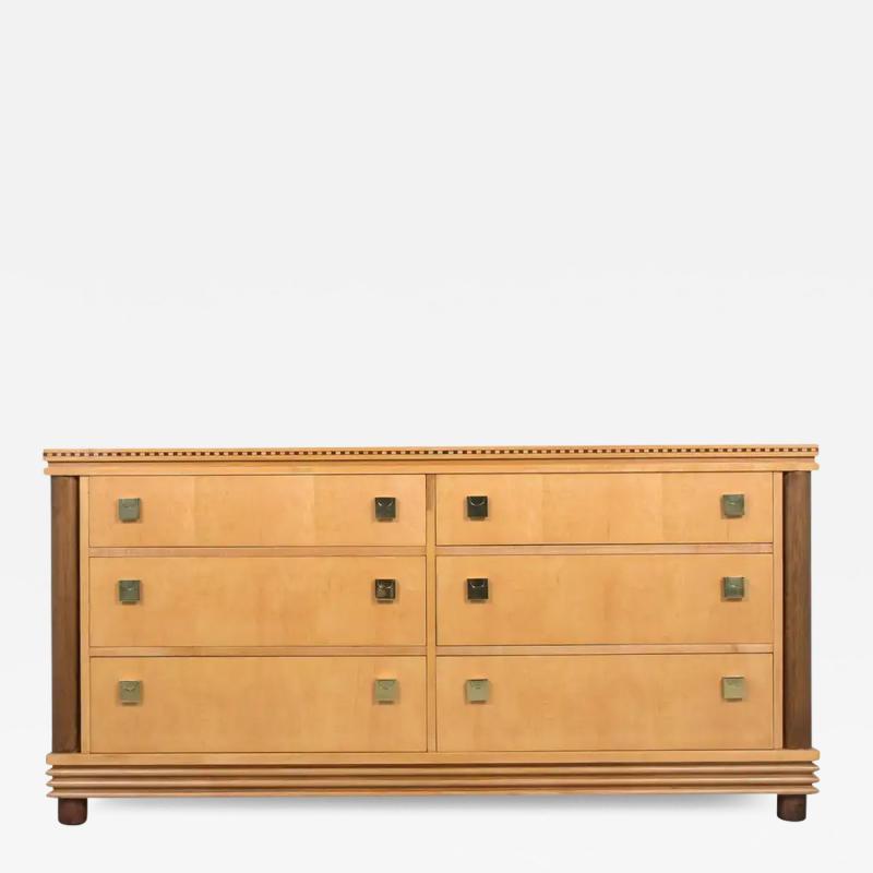 1960s Birch Mid Century Chest of Drawers Vintage Elegance Meets Modern Style
