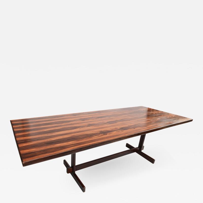 1960s Brazilian Jacaranda Dining Table