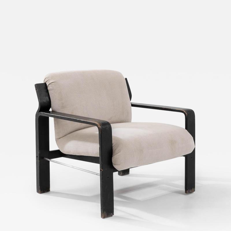 1960s Czech Upholstered Armchair by Ludvik Volak 