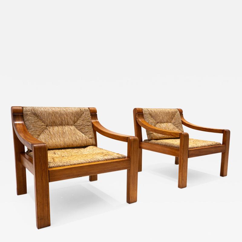 1960s Pair of Italian Armchairs