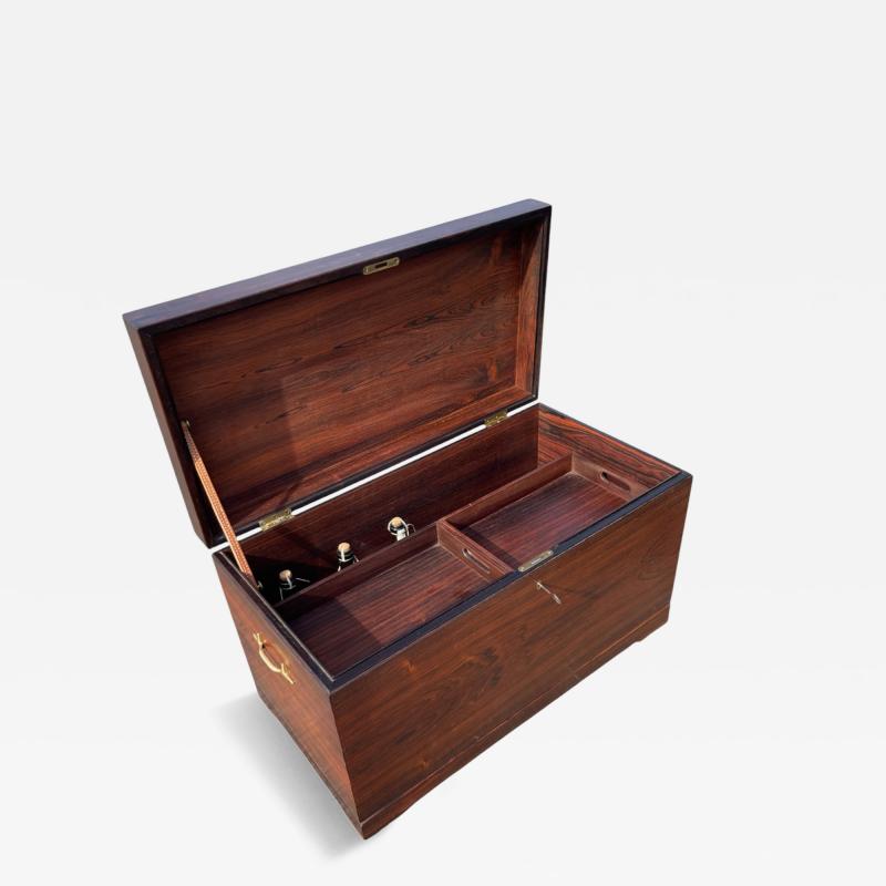 1960s Rosewood Danish trunk bar