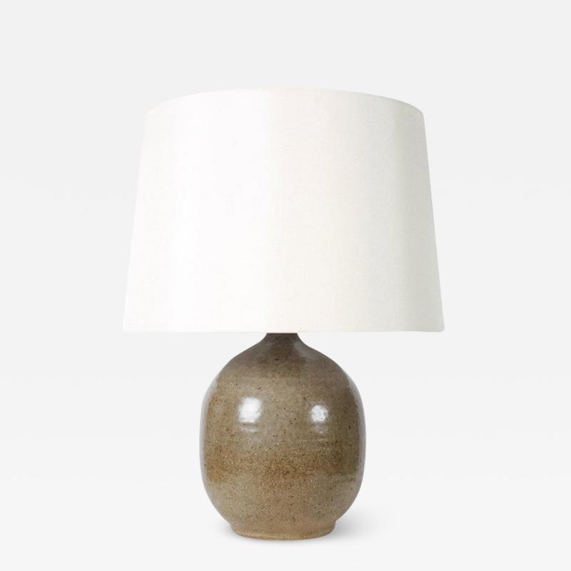 1960s Sandstone Table Lamp
