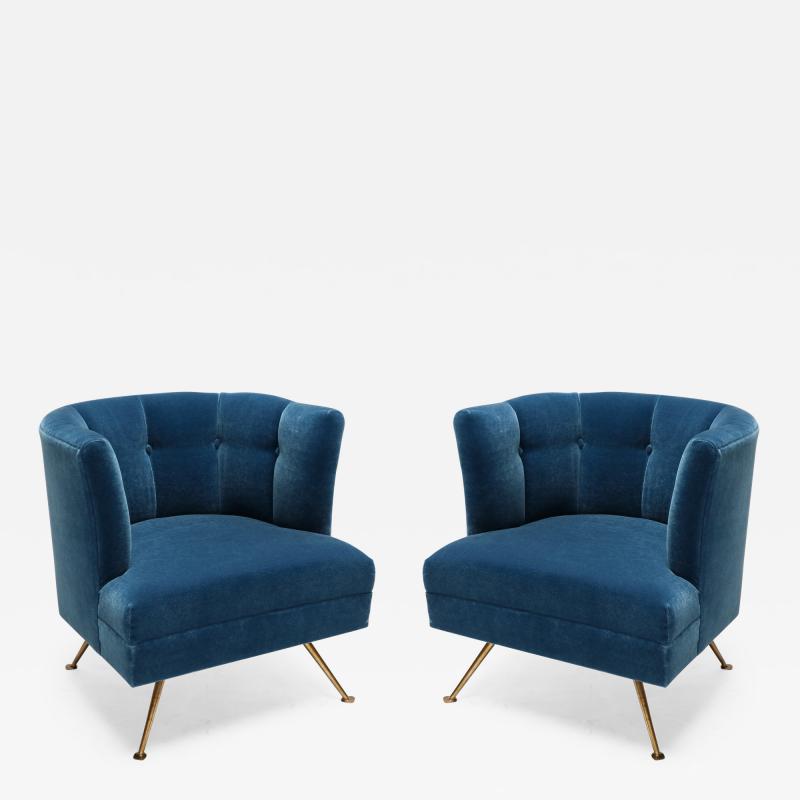 1960s Style Italian Lounge Chairs