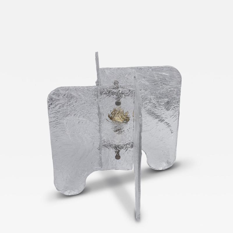 1970s Blown Glass Table Lamp
