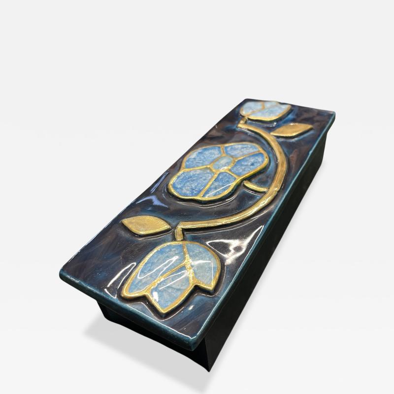 1970s D corative box by Mith Espelt