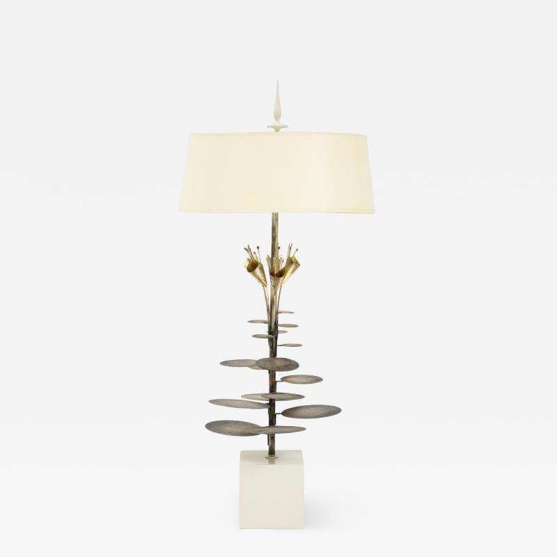 1970s French Lily Pad Lamp