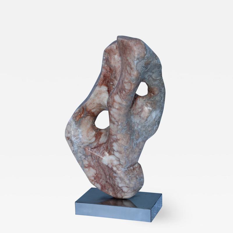 1970s Mid Century Modern Marble Abstract Sculpture