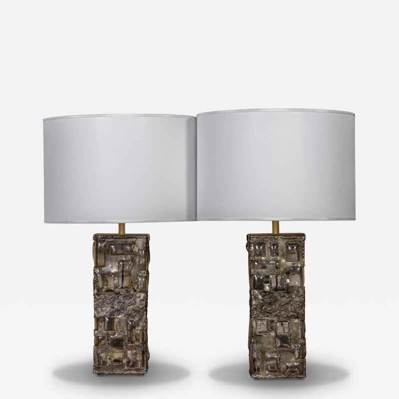 1970s Pair of Vintage Table Lamps
