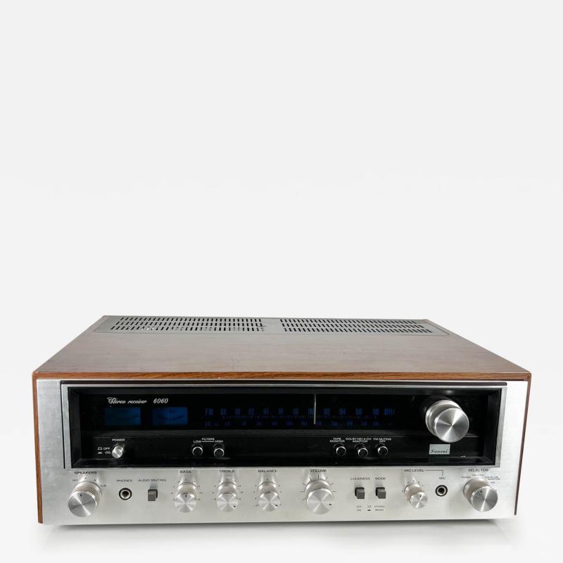 1976 Classic Hip Vintage Sansui 6060 AM FM Stereo Receiver Tokyo Japan