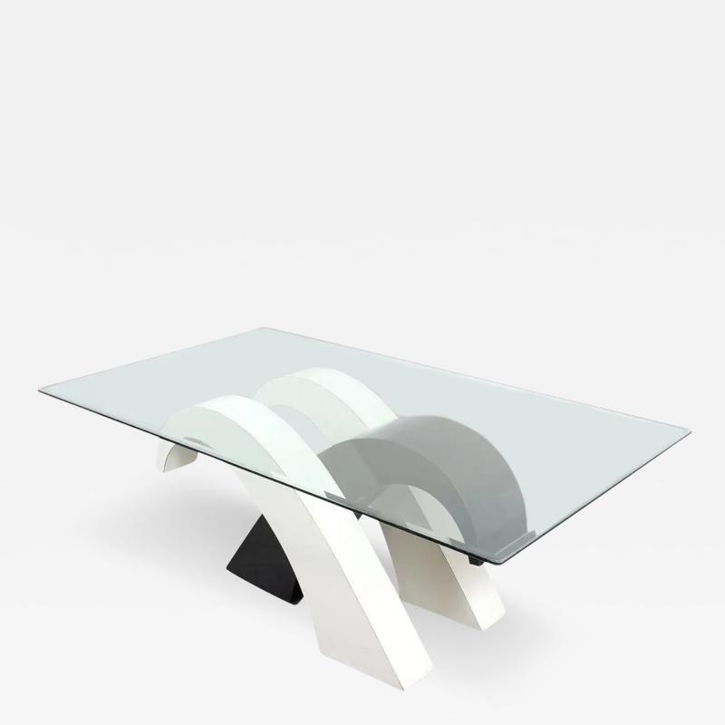 1980s Mid Century Modern Dinning Table