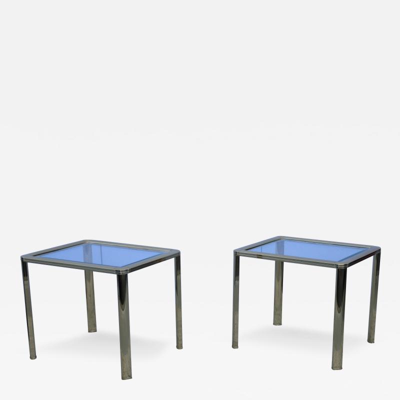 1980s Mid Century Modern Italian End Tables