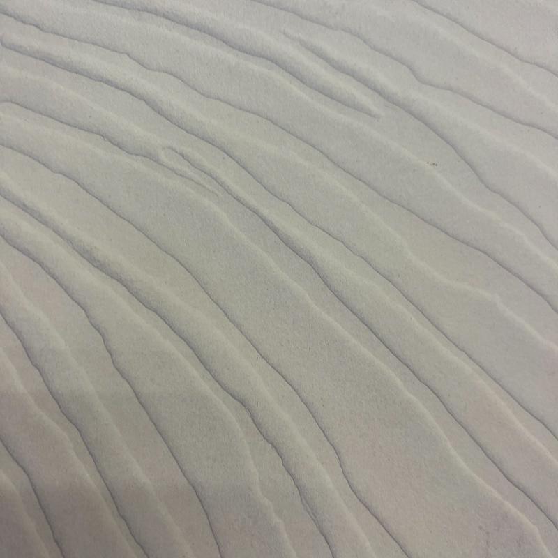 1984 Norma Andraud Modern Art Los Angeles CA Many Feathers Embossed Poster