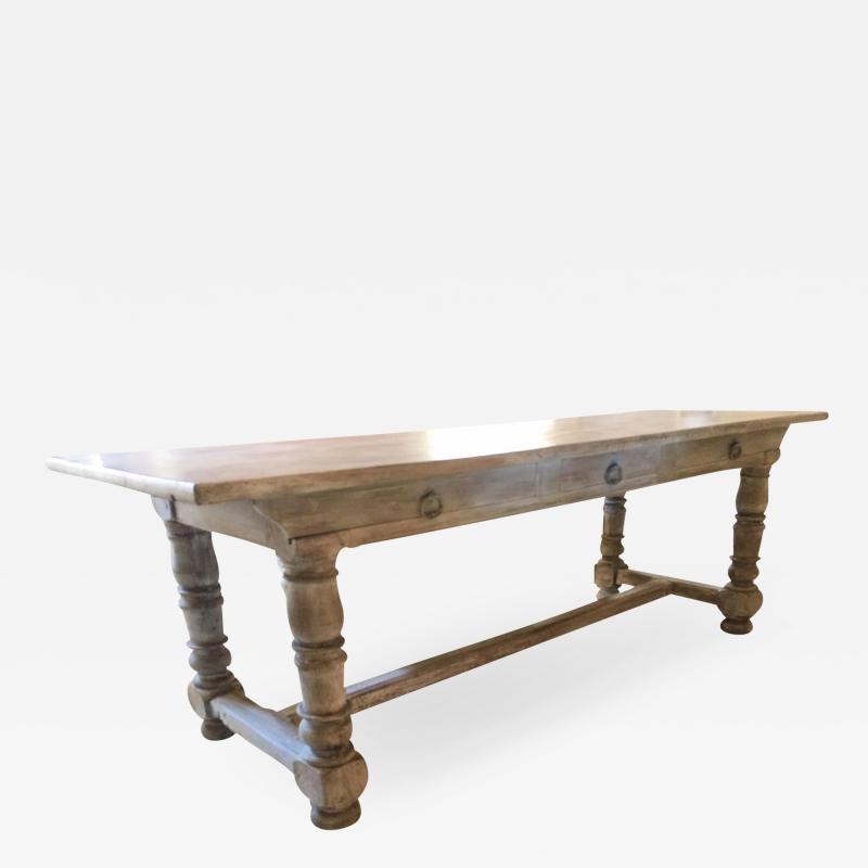 19TH C FRENCH MONASTERY TABLE
