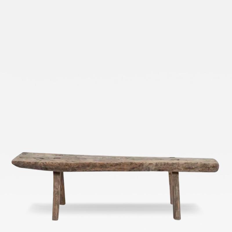 19th C Rustic Bench or Coffee Table