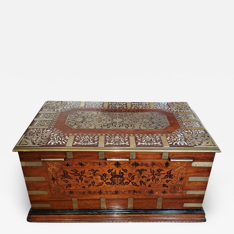 19th Century Anglo Indian Stationery Campaign Chest Outstanding
