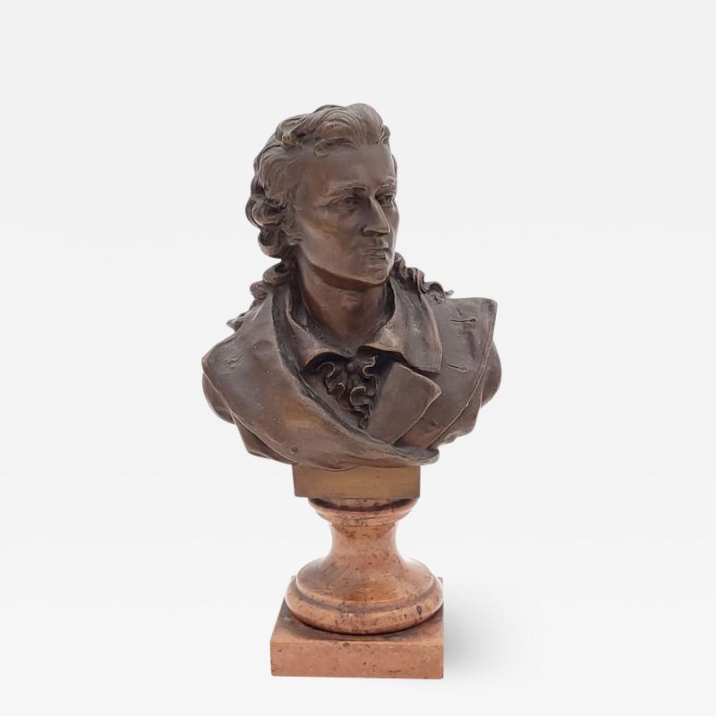 19th Century Bronze Bust Austria circa 1890