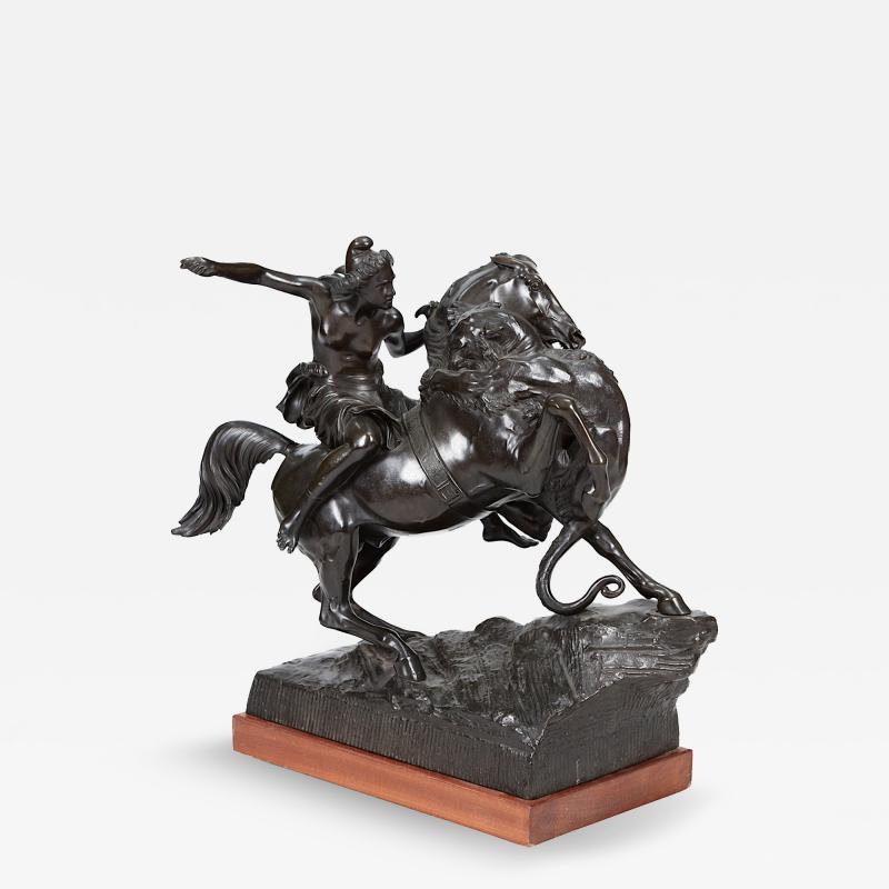 19th Century Bronze of Amazone zu Pferde