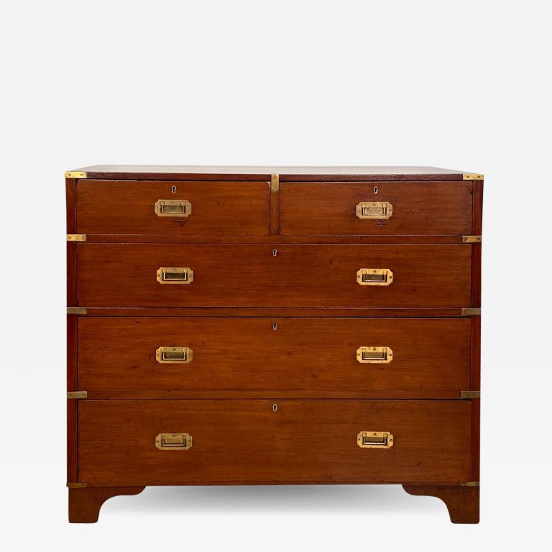 19th Century Campaign Chest England circa 1840