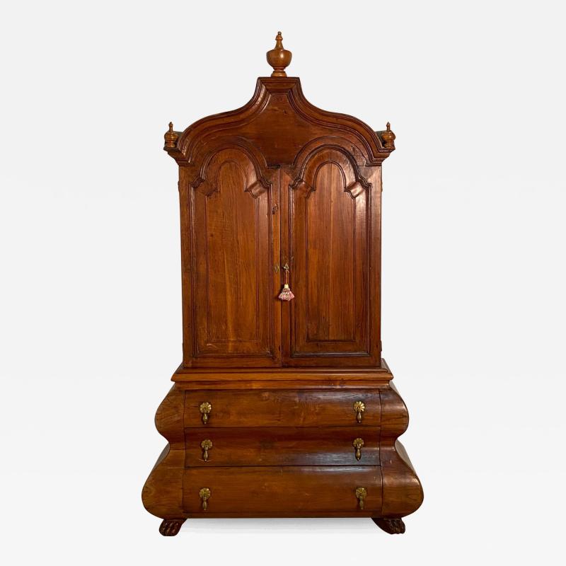 19th Century Dutch Collectors Cabinet