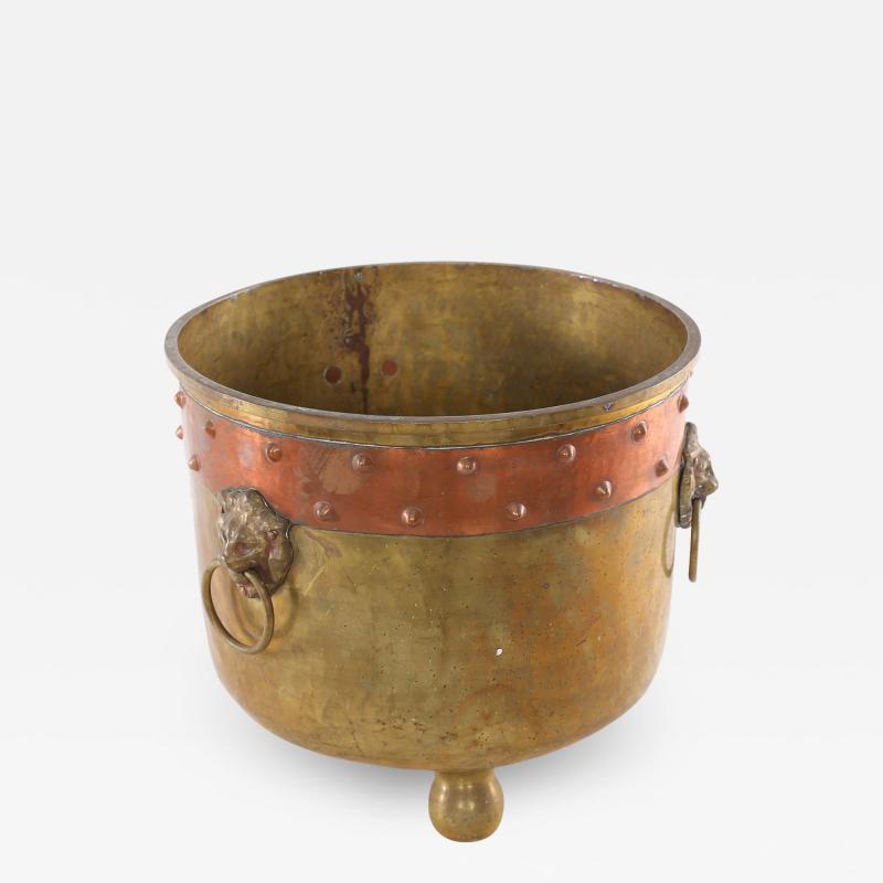 19th Century Eastern European Ash Bucket Log Holder