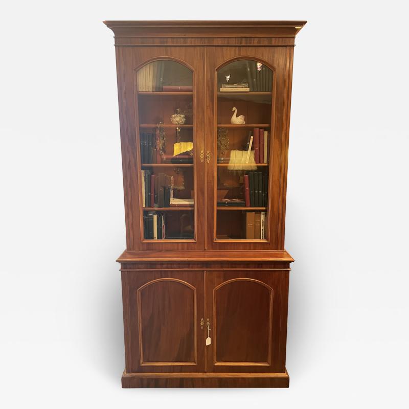 19th Century English Bookcase In Mahogany