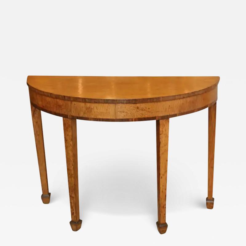 19th Century English Demilune