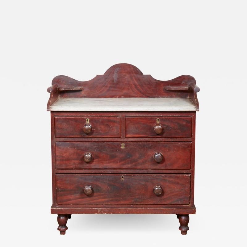19th Century English Painted Chest