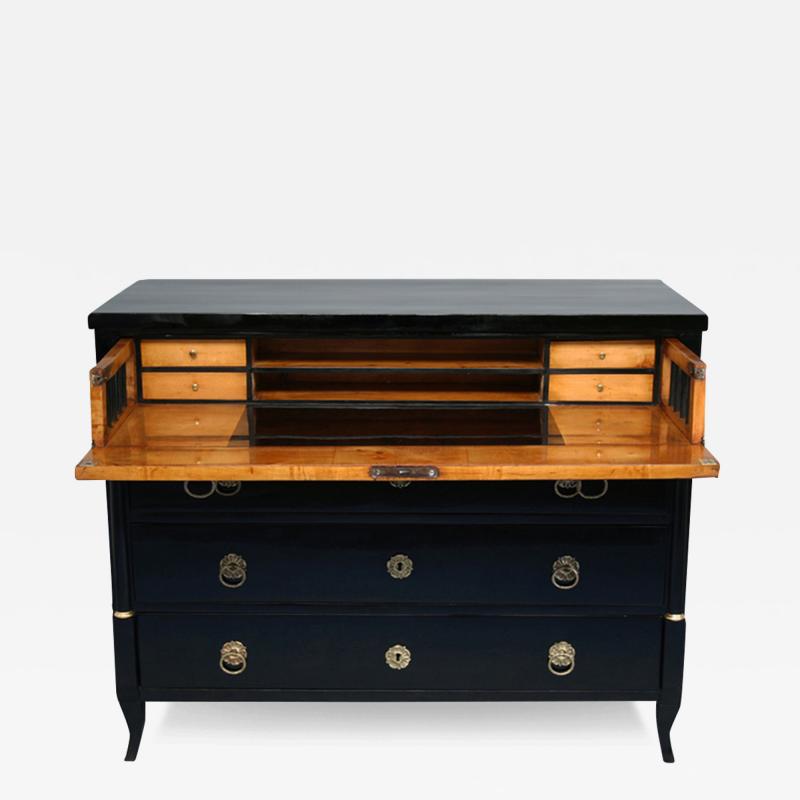 19th Century Fine Biedermeier Bureau Commode Vienna c 1825 