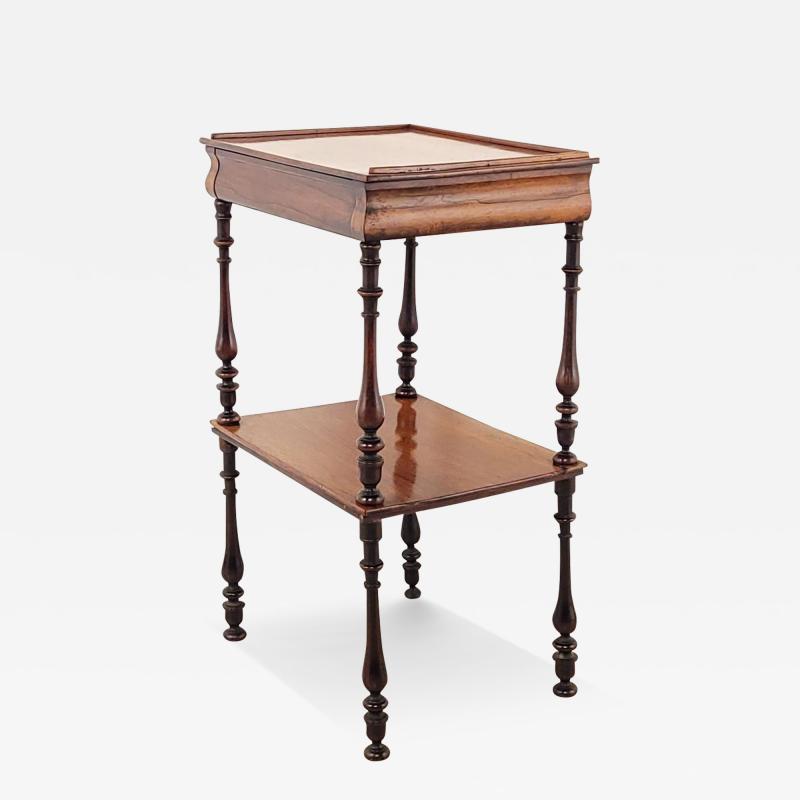 19th Century French Bedside Table circa 1840