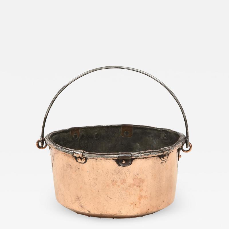 19th Century French Copper Pail