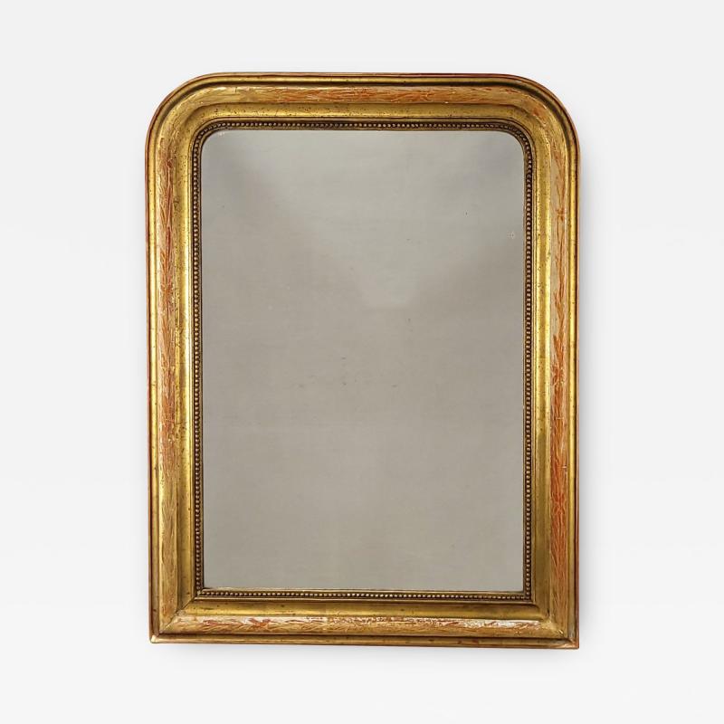 19th Century French Louis Philippe Giltwood Mirror circa 1840