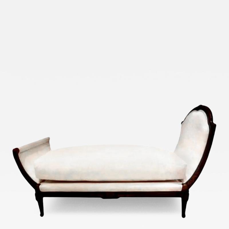 19th Century French Louis XVI Style Chaise Lounge