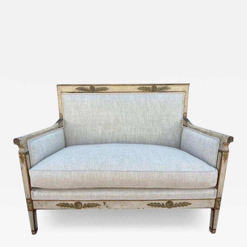 19th Century French Louis XVI Style Loveseat